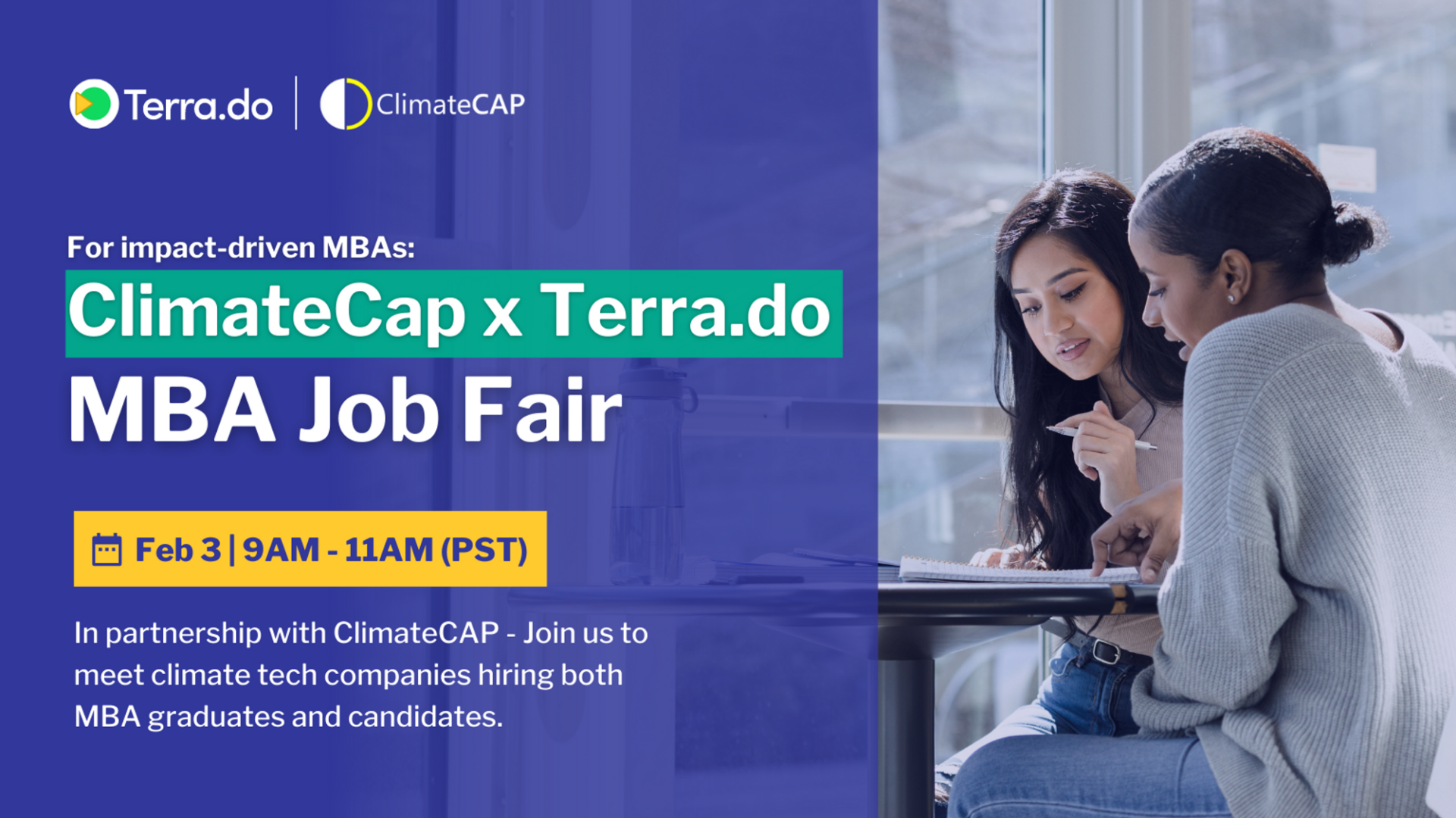 ClimateCap x Terra.do MBA Job Fair