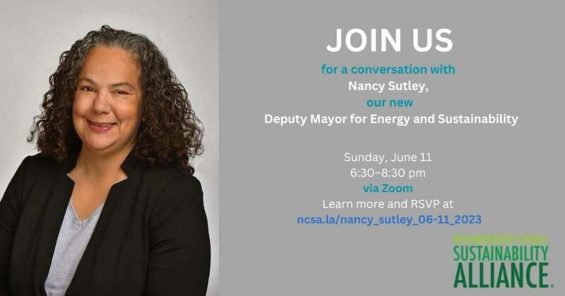 A conversation with LA Deputy Mayor Nancy Sutley