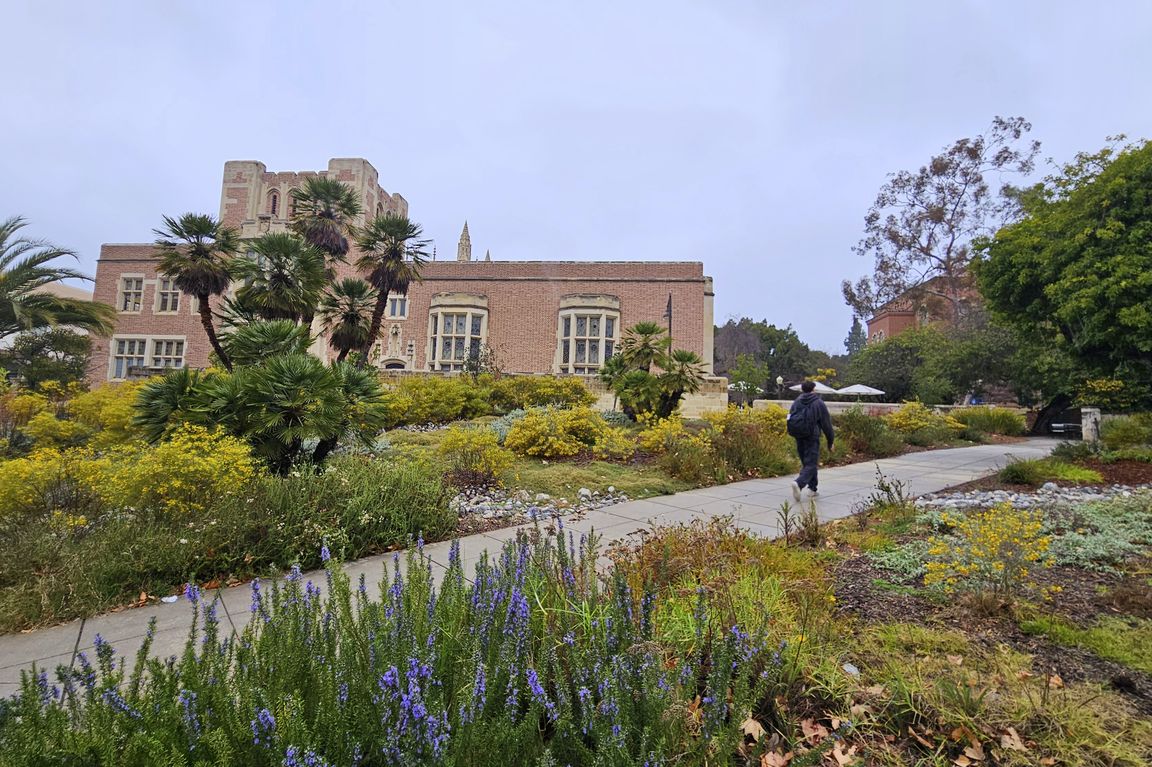 Landscape by Kerckhoff Hall